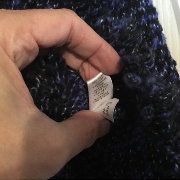 St. John Navy Blue/Black Button Down Vest - Picture 6 of 11